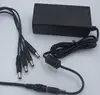 Best price ac 100-240v power supply dc 12v 5a adaptor with 4 cables ends for cctv