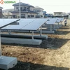 Aluminium Commercial 1mw 100kw 15kw Ground Solar Racking Mounting Panel Screw System Structure