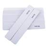 Straight square sandpaper nail file 100/180 80/80 grit sponge emery board nail file nails salon tools