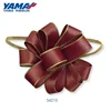 Yama manufacturer custom printing logo luxury large grosgrain satin wrapping ribbon gift bows