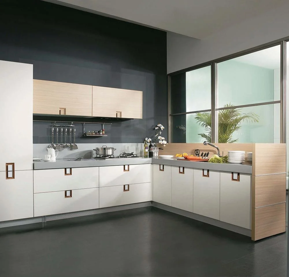 L Shaped Modular Kitchen Designs Acrylic Kitchen Cabinets Price