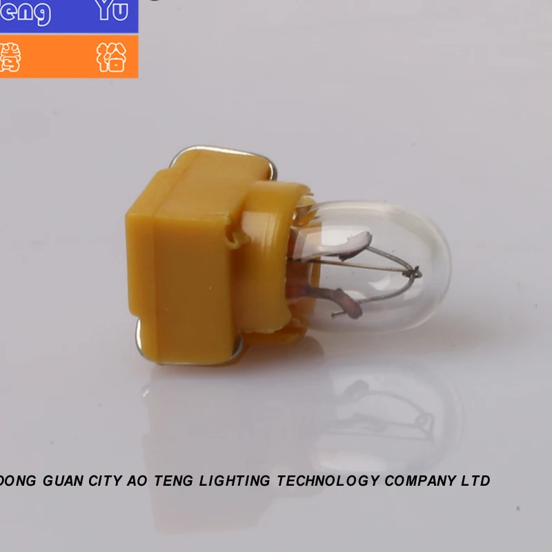 thumbnail image 2 of 74 Gauge Control Panel Lights 10-Pack DC 12V T5 74 Gauge Yellow Dashboard Lights - 1.2W Bulbs For Car Interior Controls 10 Pack Car Instrument Lights 2 of 10