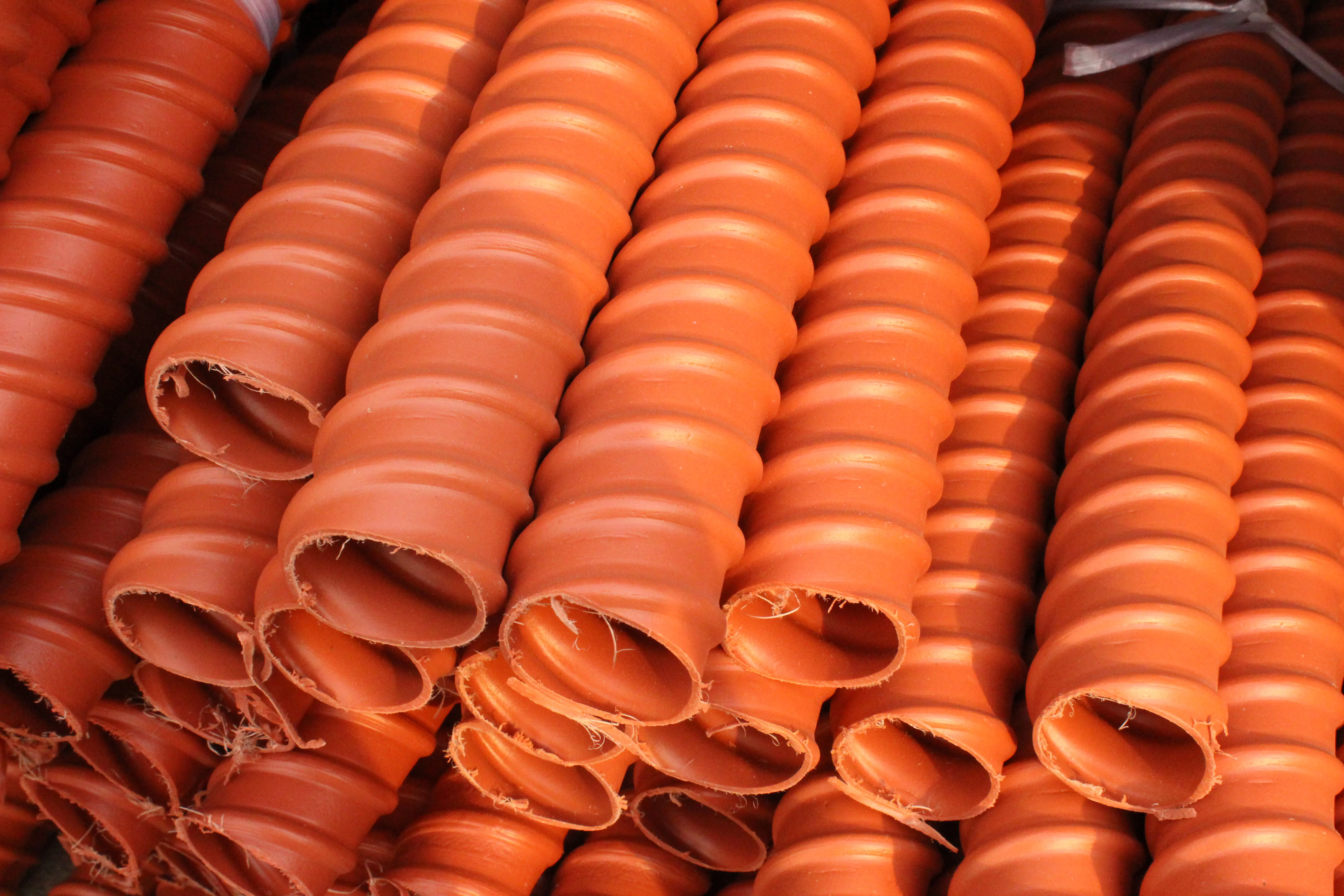 hdpe 双壁螺旋护套风管波纹塑料管价格