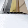 Custom design 304 stainless steel material corner curved tile trim for Ceiling profiles