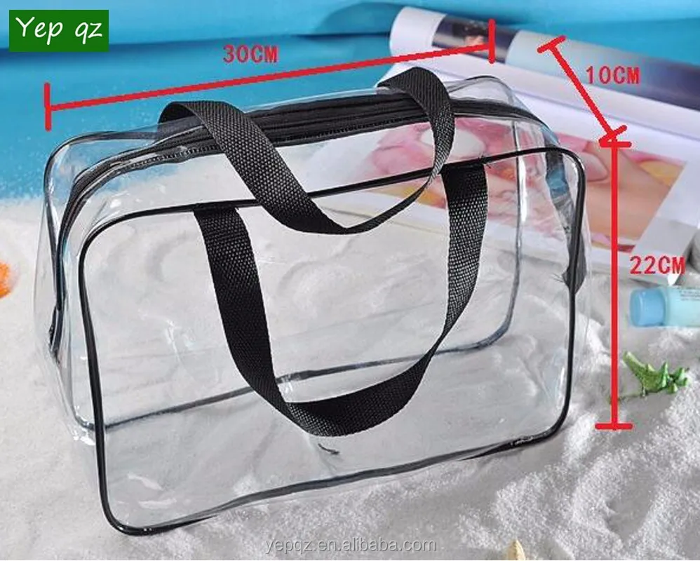 Wholesale Cheap Promotional Factory Dupply Directly Clear Wash Bag
