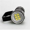 Shenzhen Factory Powerful Professional Diving Flashlight White Red Light blue Dive Light Underwater Video Diving Flashlight