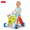 Geometric learning activity hand cart baby walker with music and lights for sale