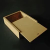 Wooden storage box with lid with Custom Logo