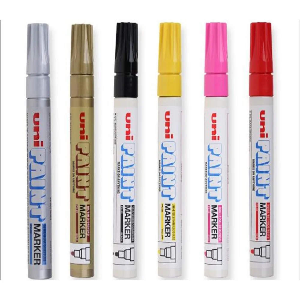 Paint Marker Pen Oil Based Art Pen Waterproof Metal Oilly Fill Paint