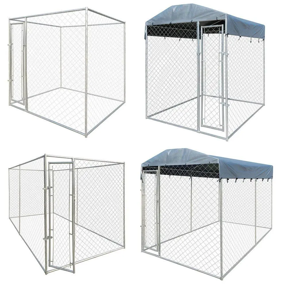 Wholesale Large Outdoor Welded Chain Link Fence Dog Cage Kennel/large