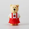 three little bear plastic table decoration crafts with cooling fan function