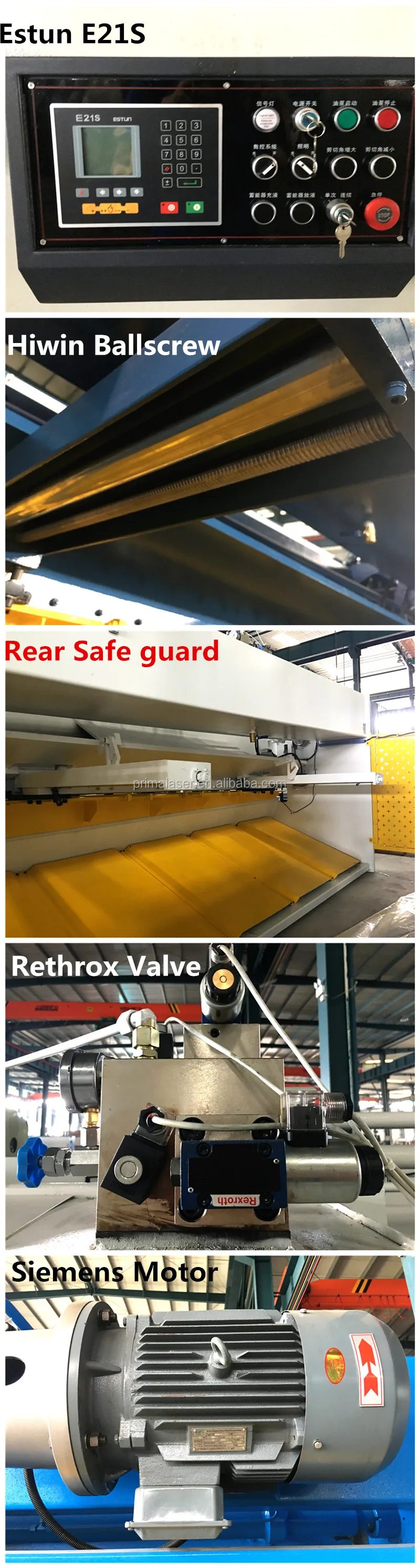 shearing machine parts