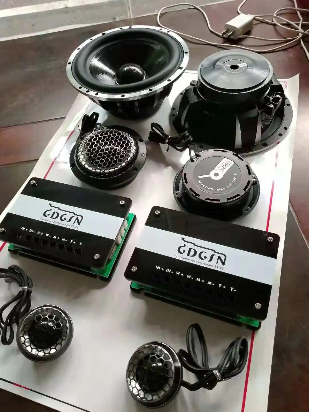 Professional 3 Way 6.5" Speaker Component For Car Audio System Buy 3