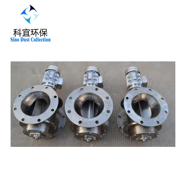 industrial airlock granular discharge valve customized rotary valve casting steel rotary airlock valve