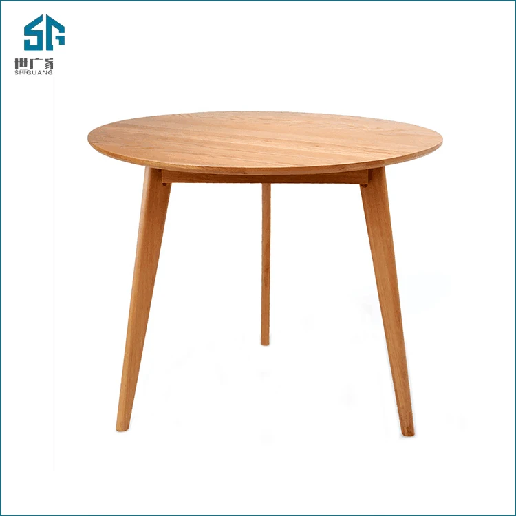 Modern living room furniture small MDF round tea table