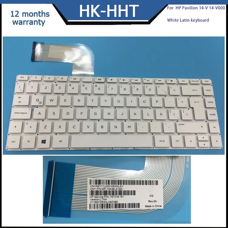 HP Pavilion DV6000 Replacement Keyboard – US Black Laptop Keyboard 441427-001