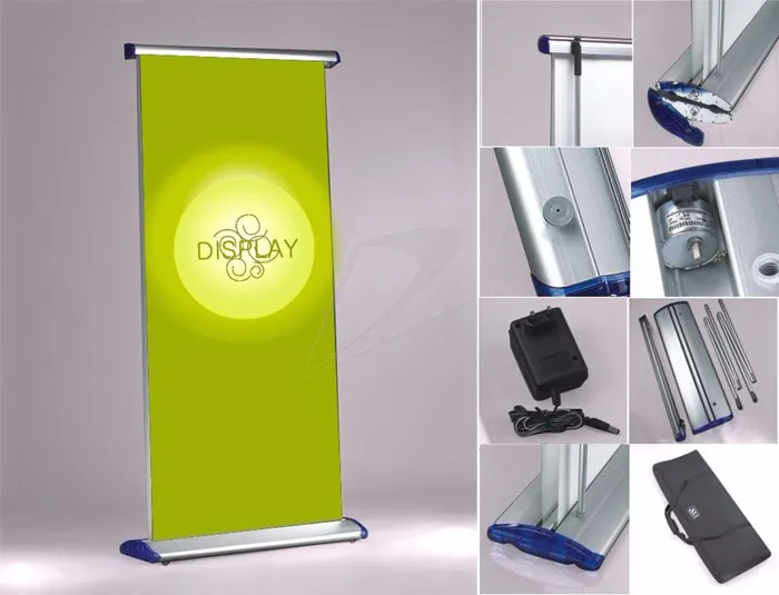 2019 工厂供应经济便宜的拉升横幅,卷起支架