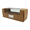 custom cupcake box kraft food window box