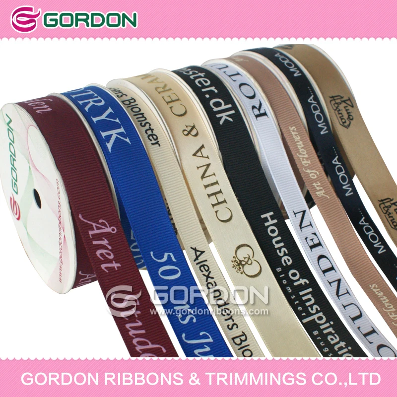 Customized Ribbon Printing,Brand Name 