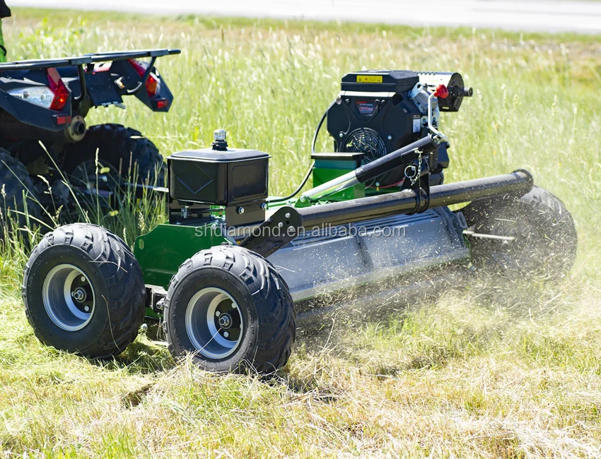 150cm Work Width 23hp V-twin Quad Flail Mower For Rushes,Bracken ...