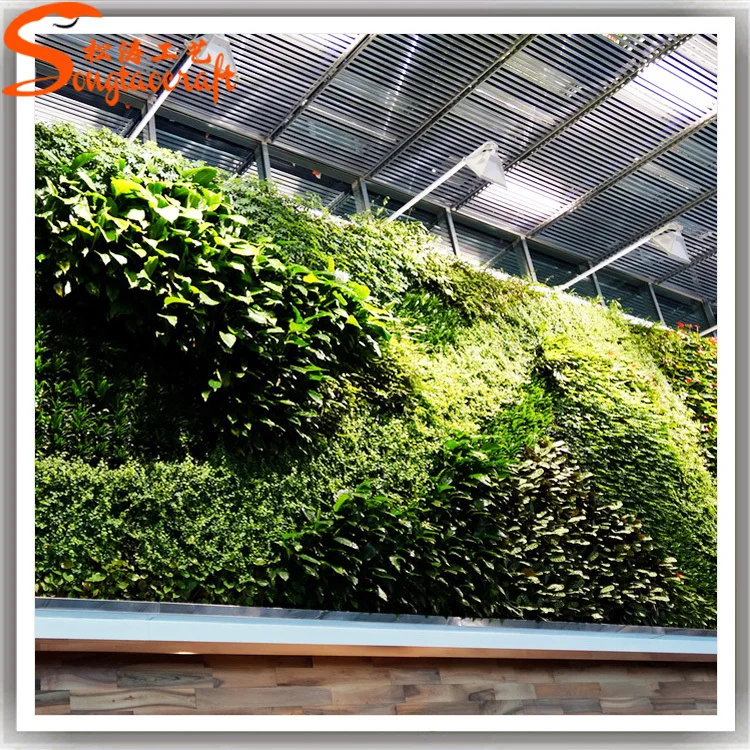 Songtao Artificial Green Wall Manufacturers Green Wall Module Vertical ...