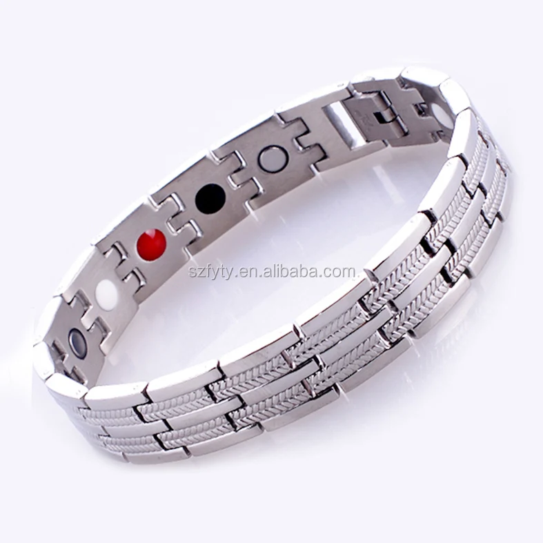 Mens Fashion Bracelets Health Healing Fir Bio Magnetic Anium Health Healing Fir Bio Magnetic