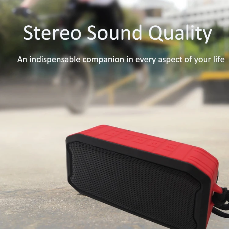 New Gadget 2021 Best Portable Wireless Small Waterproof Beach Music Stereo Speaker for Phone - ANKUX.COM