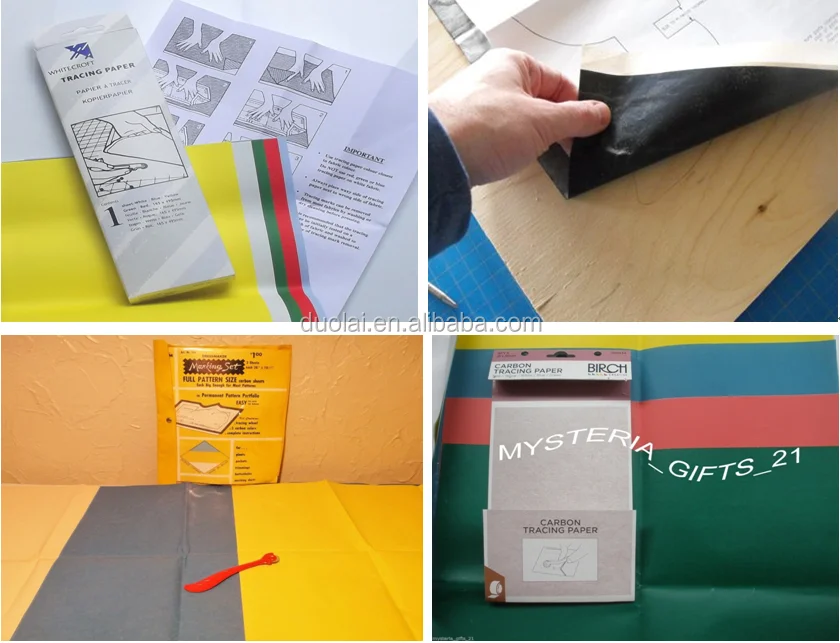 5 Colour Tracing Carbon Paper Sheet Washable Sewing Tailor Craft