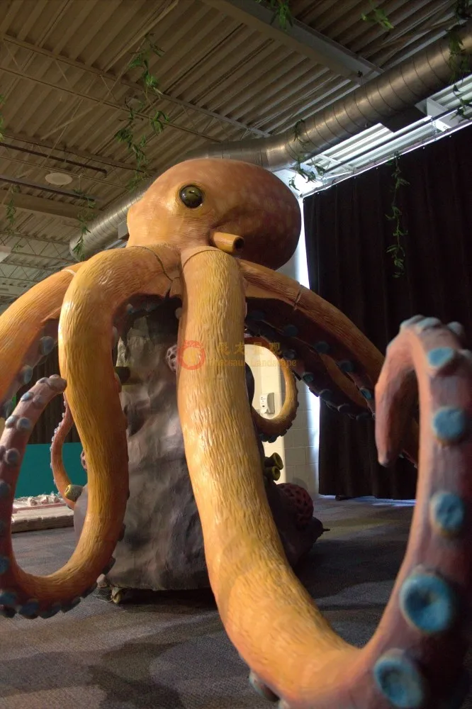 2017 Aquariums Oceans Theme Exhibition Giant Octopus For Sale Buy