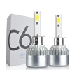 New led C6 headlight 36W led lighting bulb small boxes led headlight
