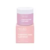 Wholesale Acne Treatment Oil Control Feature Carbonated Bubble pink clay facial mask France Rose smell