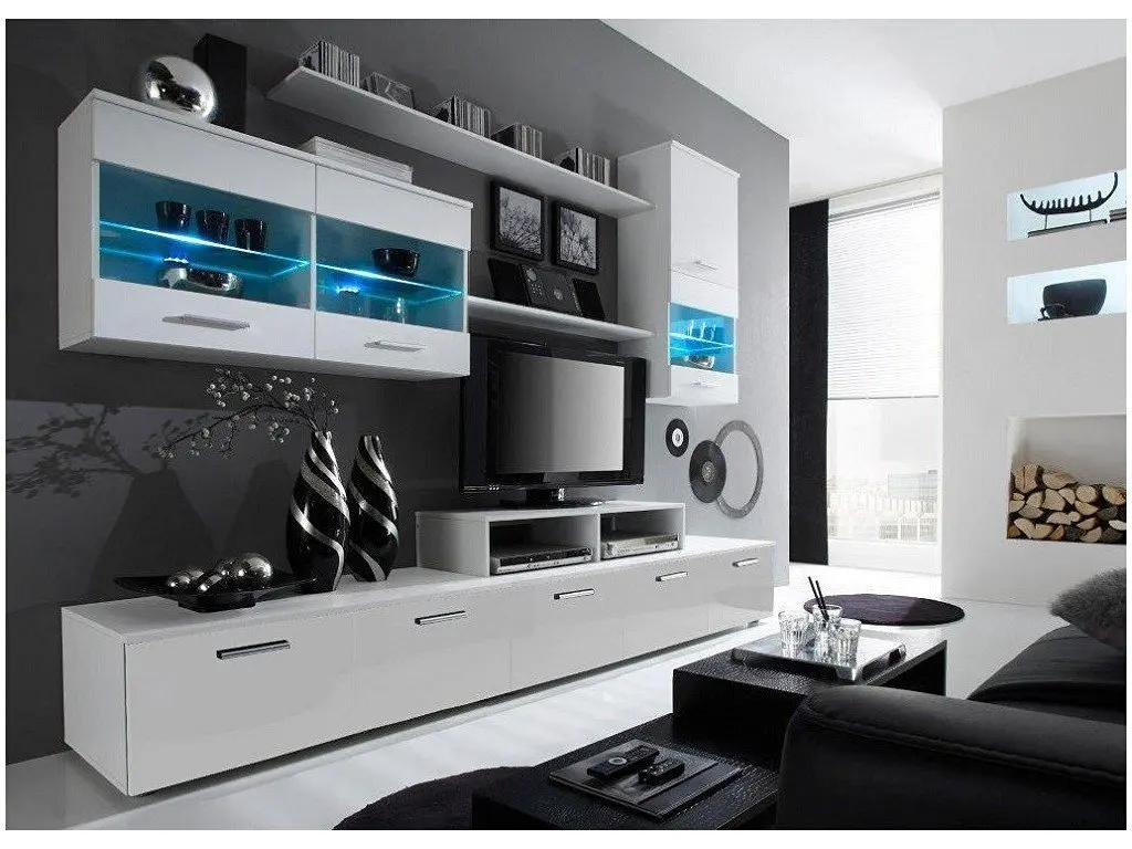 Buy Montreal Modern Wall Unit Entertainment Center