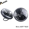 7 inch Round LED Headlight 40w Reflection Cup Lighting for Harley Motorcycle Truck Pickup Vehicle
