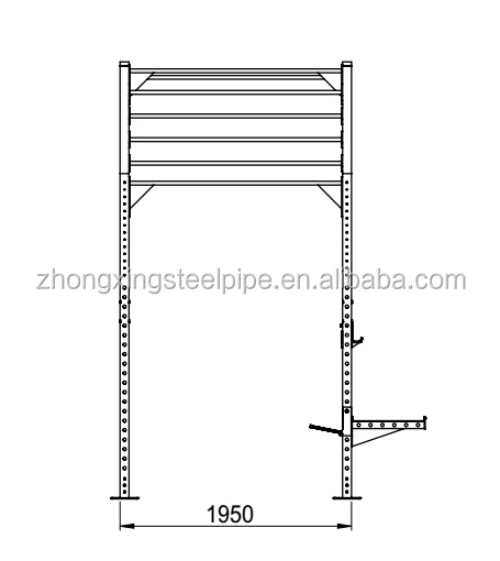 Vertical Fitness Equipment Multifunctional Fitness Rig