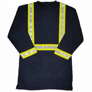 Economy Traffic Policeman Welder High visibilIty ANSI Reflective Men's Working Wear Navy Long Sleeve Shirt Sweater Economy Traffic Policeman Welder High visibilIty ANSI Reflective Men's Working Wear Navy Long Sleeve Shirt Sweater