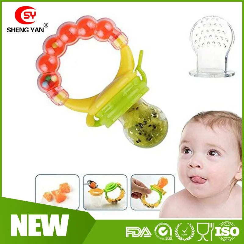 Fda Soft Baby Food Feeder Fruit Teething Toy Fda Soft Baby Food Feeder Fruit Teething Toy Silicone Teether Nibbler