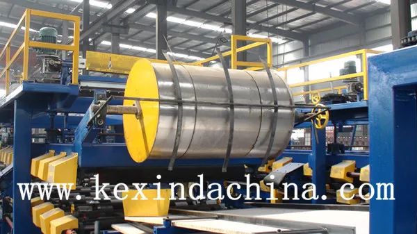Equipment for the production of Z Lock sandwich panels exterior interior wall panel machine