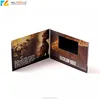 Custom Business Gift Paper Invitation Cards 10 inches lcd Video Brochure Card