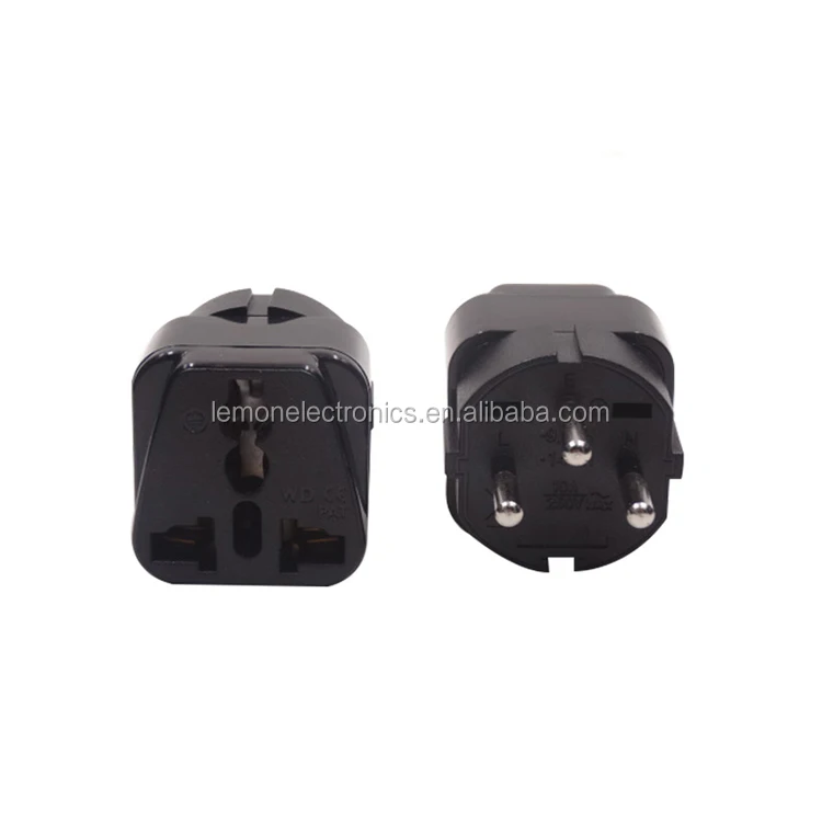 Universal Socket Outlet To 3 Pin Israel Plug Adapter Converter Buy