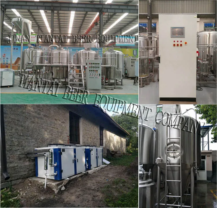 Second Hand Brewery Equipment 1200l Beer Brewing System For South Korea