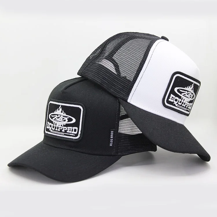 Custom High Quality Blank Trucker Cap With Embroidery Patch - Buy