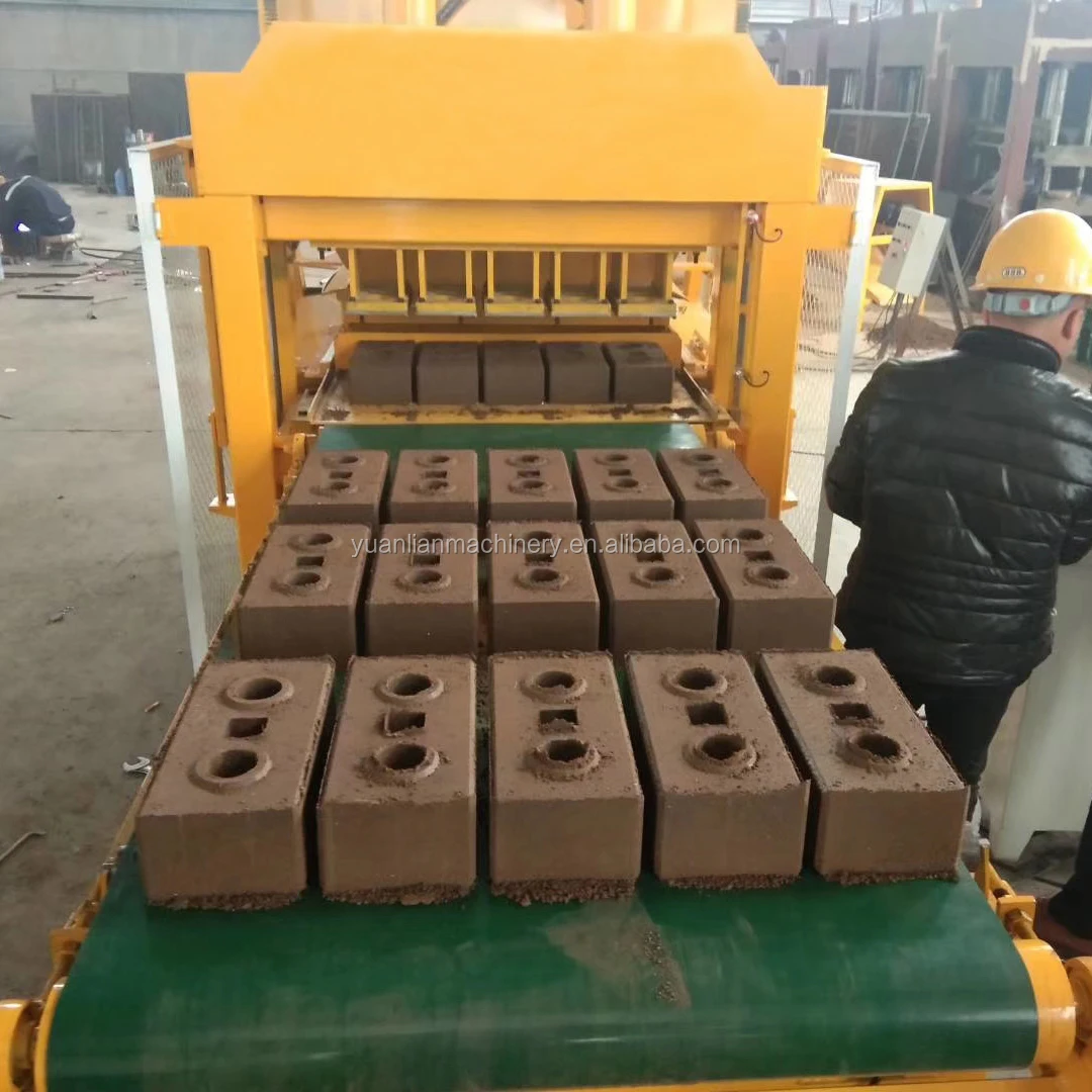 Yl510 Clay Brick Machine For Making Interlocking Compressed Stabilised