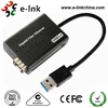 Supports external SFP modules USB3.0 to Gigabit Fiber Ethernet Media Converter