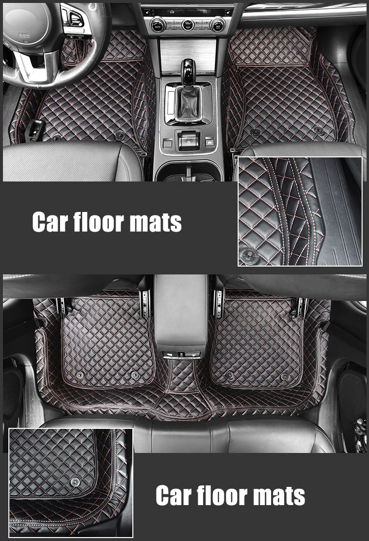 Leather Customized Car Floor Mats For Lexus Is250 Is350 Is300