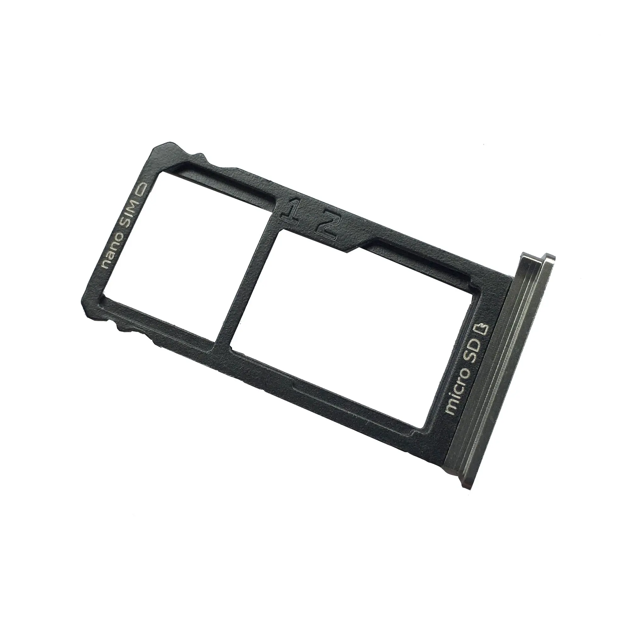New EagleStar Replacement For ZTE Grand X Max 2 Z988-Cricket NANO SIM & Micro SD Card Slot Memory Tray Holder Part