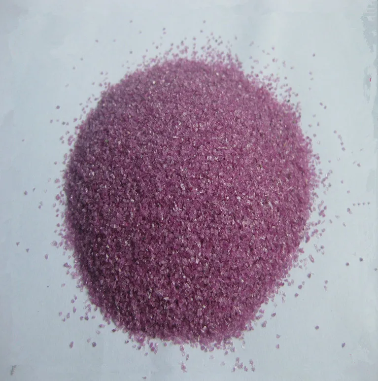 Wholesale pink fused alumina/pink corundum 36-54# For Grinding Wheels In Ceramic And Resin