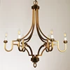 Wholesale Retro Light Fixture 4 Bulbs Candle chandelier Pendant Ceiling Lamp