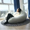 New design large size square comfort livingroom bean bag bed for adults