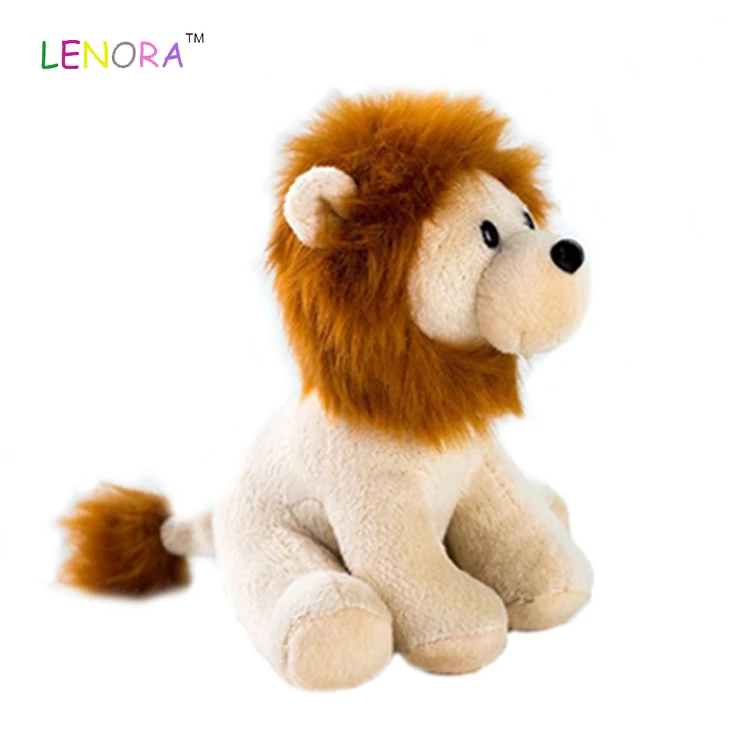 small lion stuffed animal