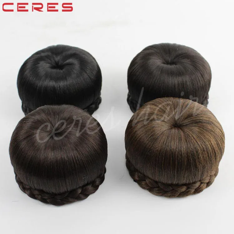 Cheap Fashion Synthetic Hair Bun Accessories Chignon Hair Pieces